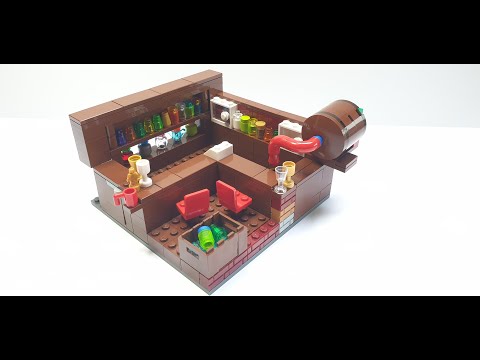 Stop Motion for Making LEGO Cocktail bar (레고 칵테일 바 만들기 스톱모션)