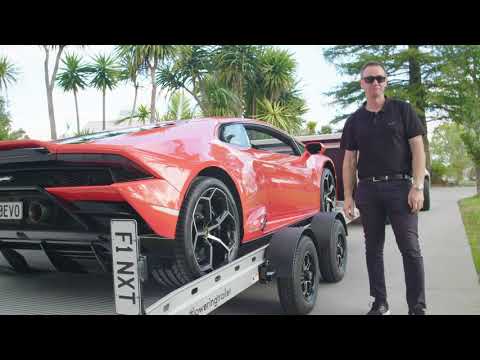 Racing Legend Greg Murphy, details Futura Trailer features #cartrailer #carhauler #supercars