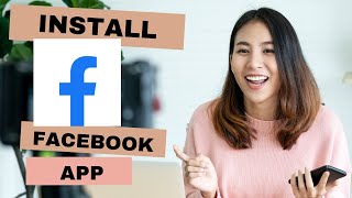 How to Download & Install Facebook App on Android Device? Login Helps Tutorial 2022