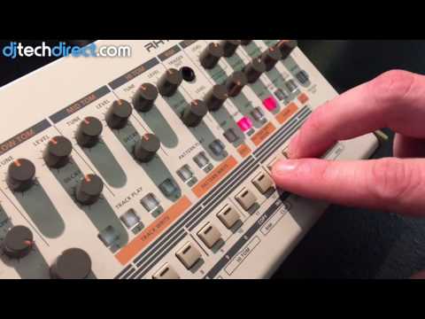 Roland TR-09 Rhythm Composer - Parameter Editing Tutorial