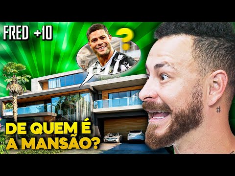 DESCOBRINDO A CASA DOS JOGADORES DE FUTEBOL