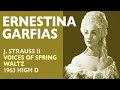 Ernestina Garfias brings vocal panache to an iconic florid waltz