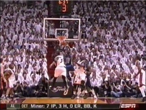 Jason Terry Uses Shaq's Thigh as a Springboard