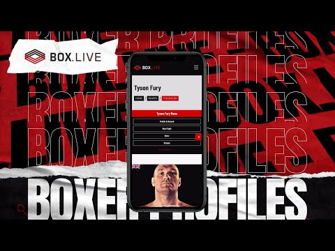 5 - Boxer Profiles - How To Use Box.Live Guide