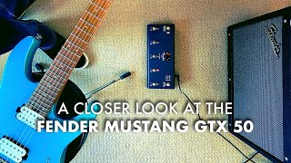 Video thumbnail for Fender Mustang GTX 50 - A Closer Look At ... by Brett Kingman