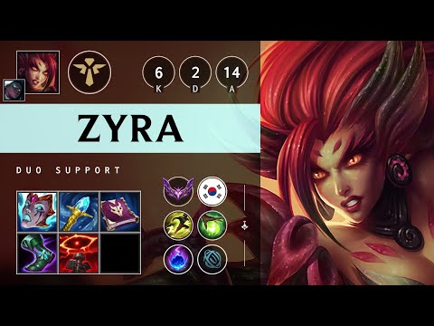Zyra Support vs Vel'Koz - KR Master Patch 25.11