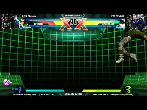 The Break #174   UMvC3 W2   LDS Omen VS FC ChrisG