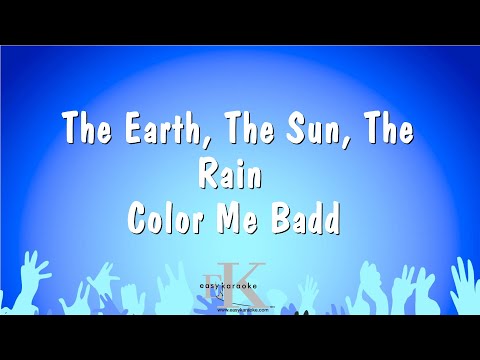 The Earth, The Sun, The Rain - Color Me Badd (Karaoke Version)