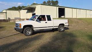 1997 Chevrolet K1500 Silverado Z71 Pickup Walk Around and Drive By
