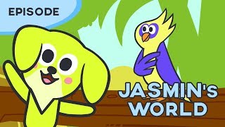 Jasmin's World - Carlos the Parrot *Cartoon for kids* Learn with Jasmin
