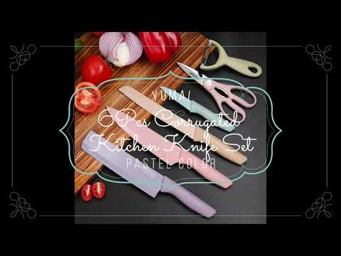Colorful Professional Knife Set