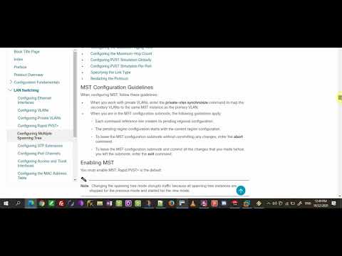 INE Full-Scale Lab 2, 1.4 Spanning-Tree