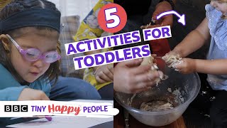 5 activities for toddler development | 2-3 years | BBC Tiny Happy People