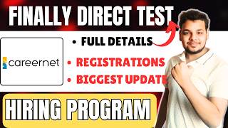 Urgent Direct Test Hiring | No Shortlisting | Off Campus Drive 2026, 2025, 2024 Batch Hiring Fresher