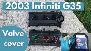 2003-2007 Infiniti G35 Valve Cover Gasket Replacement