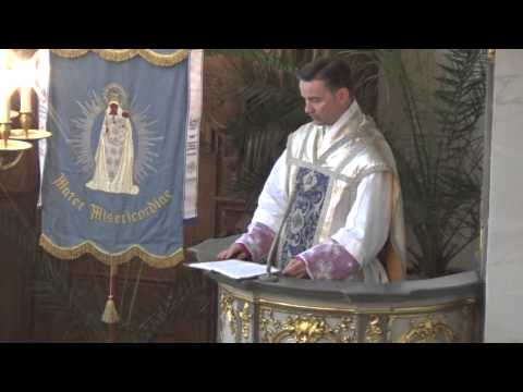 1. Teil d. Festpredigt von  Domkapitular Msgr. Dr. Markus Hofmann