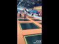 Bettaplay Interactive Trampoline Game Indoor Playgound Small Gymnastic Trampoline Park