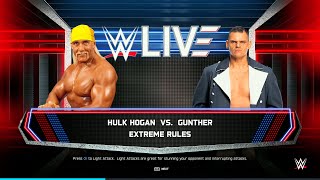 WWE 2K25 FULL MATCH - Hogan vs. Gunther - Generational Showdown!
