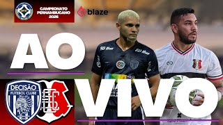 DECISÃO X SANTA CRUZ | PERNAMBUCANO 2026 | DIRETO DO SESC GOIANA | AO VIVO EM TEMPO REAL