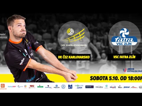 1. KOLO EX-M: VK ČEZ Karlovarsko - VSC Fatra Zlín