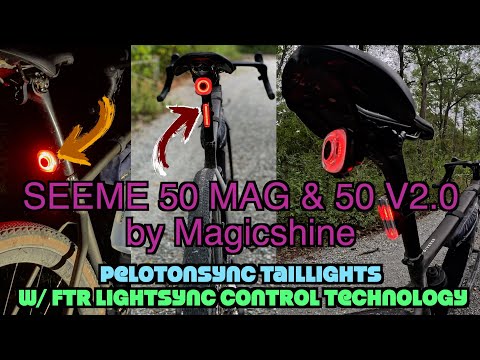 Magicshine SEEME 50 MAG & SEEME 50 V2.0 Taillight Product Testing and Review