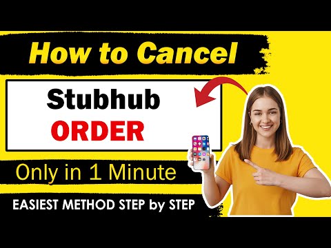How Do I Cancel A Stubhub Listing