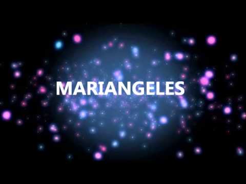 HAPPY BIRTHDAY MARIANGELES!