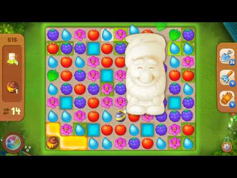 Gardenscapes Level 815 NO BOOSTERS
