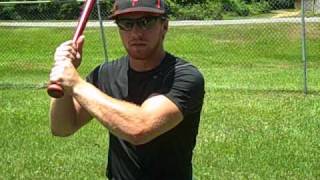 preview picture of video 'Aaron Cupp Batting BAGSSS Demo Speech 06202009'