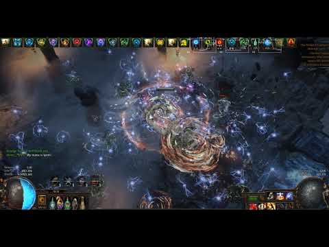 path of exile 3.11 guardian aura stacking spark Simulacrum face tanking
