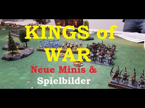 Kings of War- Neue Minis bemalt & (Mini-) Spielzusammenfassung