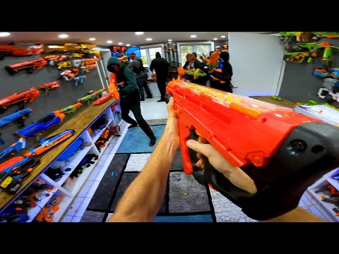NERF CHRISTMAS ATTACK!