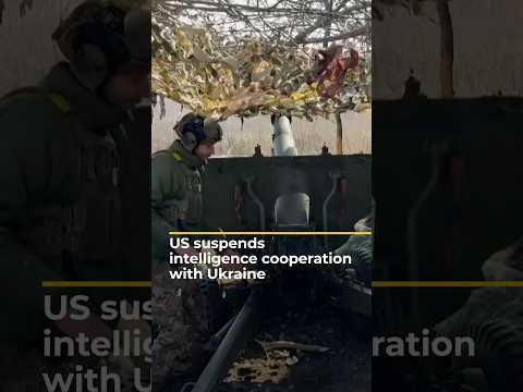 US suspends intelligence cooperation with Ukraine