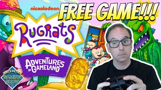 A look at the new Game Rugrats Adventures in Gameland and how you can get it FOR FREE!!!!