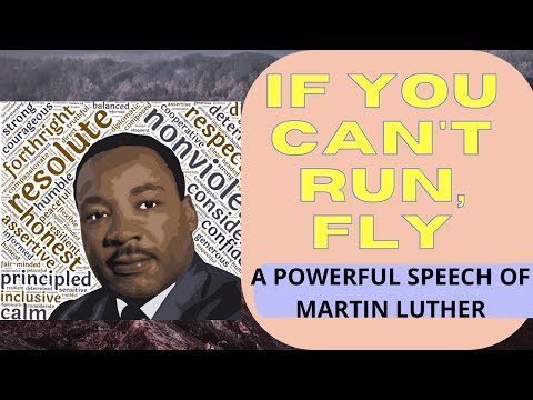 If you can't run then walk (Martin Luther King motivation video)