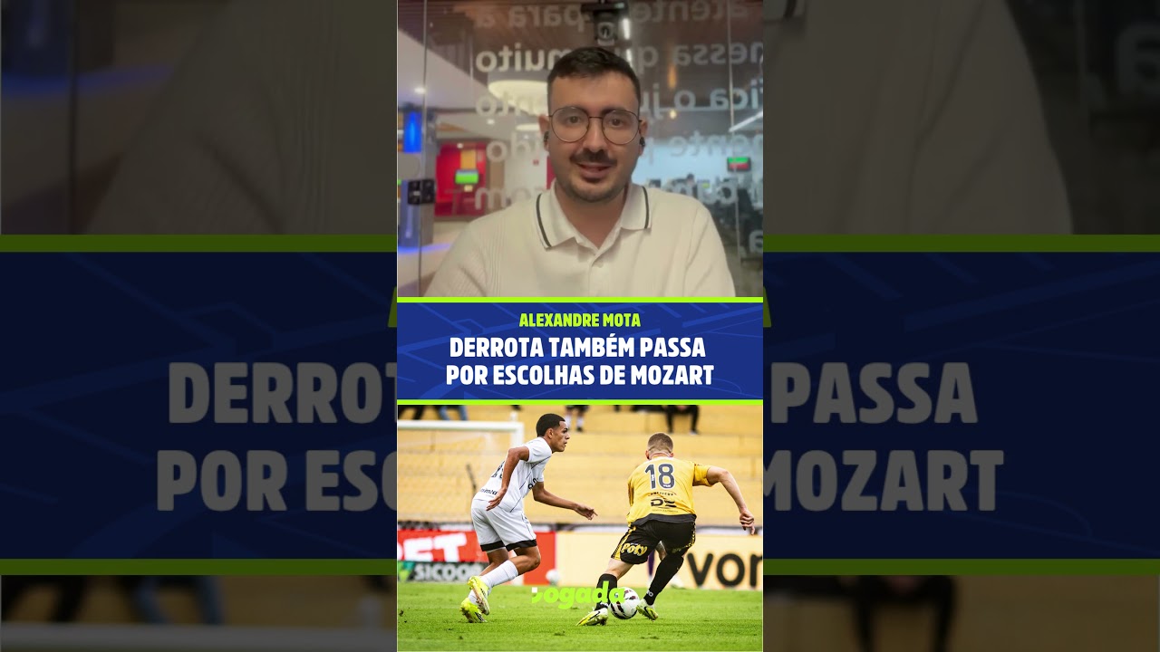 Imagem da notícia Falhas explicam derrota do Ceará, mas peso maior é de Mozart