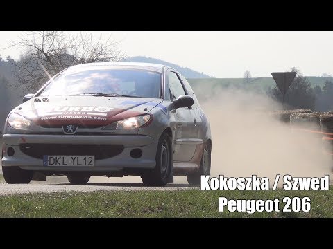 3 Rally Ireco Motorsport Tarmac Masters 2019 - Runda 1 - Kokoszka / Szwed - Peugeot 206