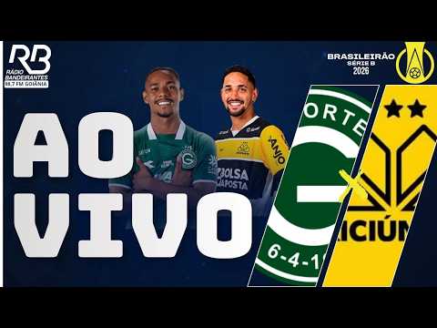 🔴AO VIVO - Goiás x Criciúma | Campeonato Brasileiro Série B - 06/04/2026