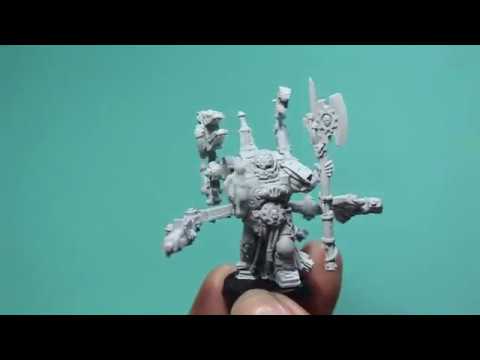 Space Marine Techmarine and Servitors Unboxing and Assembly - PART 2