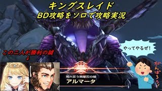【キングスレイド】【KING’S RAID】BDソロ攻略 (｀・ω・´)「BDレベル８０にソロで挑戦！」