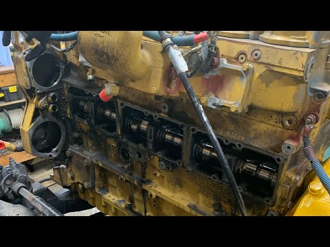 Pt. 47 Fixing All The Leaks! Cat 3126 Gets New Gaskets And Seals. 91 F350 Cat 3126 MD3060 Swap.