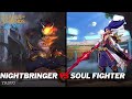 Yasuo Soul Fighter VS Nightbringer Skins Comparison Wild Rift