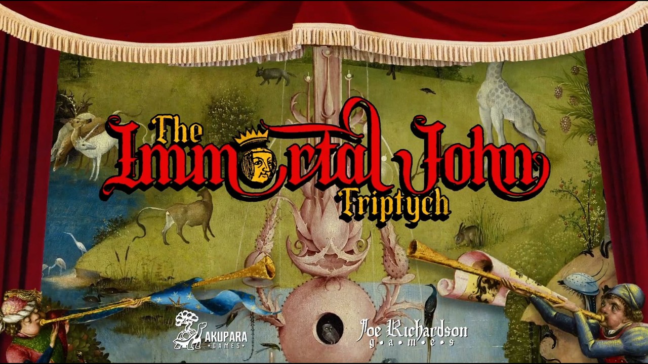 The Immortal John Triptych release date reveal trailer teaser