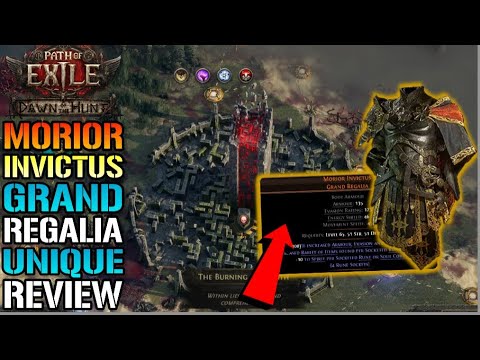 Path Of Exile 2: "Morior Invictus Grand Regalia" Unique Is AMAZING! But there's A catch...(Review)
