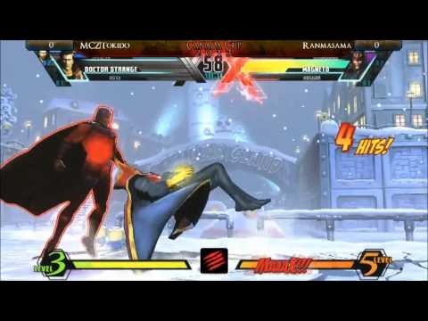 UMVC3 - Tokido vs Ranmasama  Canada Cup 2013 Top 8