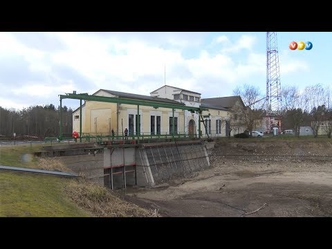 Aiviekstes HES notiek rekonstrukcijas darbi