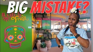 Cruise Ship Tacos… BIG Mistake?