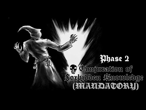 CAVE EVIL How to play: PHASE 2 Conjuration of Forbidden Knowledge