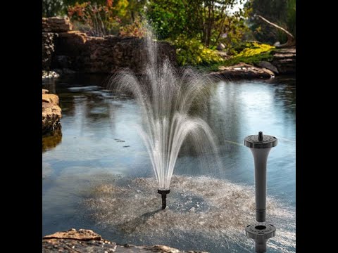 The Pond Guy MagFlo 1340 Fountain Spray Patterns