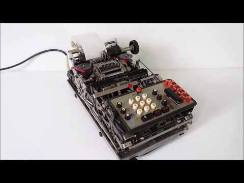 Olivetti Divisumma 14 demo automatic divide